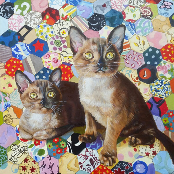 Pet portrait commission.